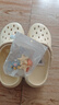 名创优品（MINISO）洞洞鞋男女夏季外穿凉鞋防滑厚底踩屎感包头凉拖鞋卡其色+海星 实拍图