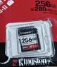 金士顿（Kingston）256GB SD存储卡 U3 V30 相机内存卡 高速sd卡大卡 4K超高清拍摄 读速200MB/s 写速160MB/s 实拍图