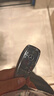 迪加伦 高档金属 新奔驰C260L钥匙套 GLC E级 E300L GLE A200 AMG S级 车用钥匙套保护壳 天空灰+真皮钥匙扣 实拍图
