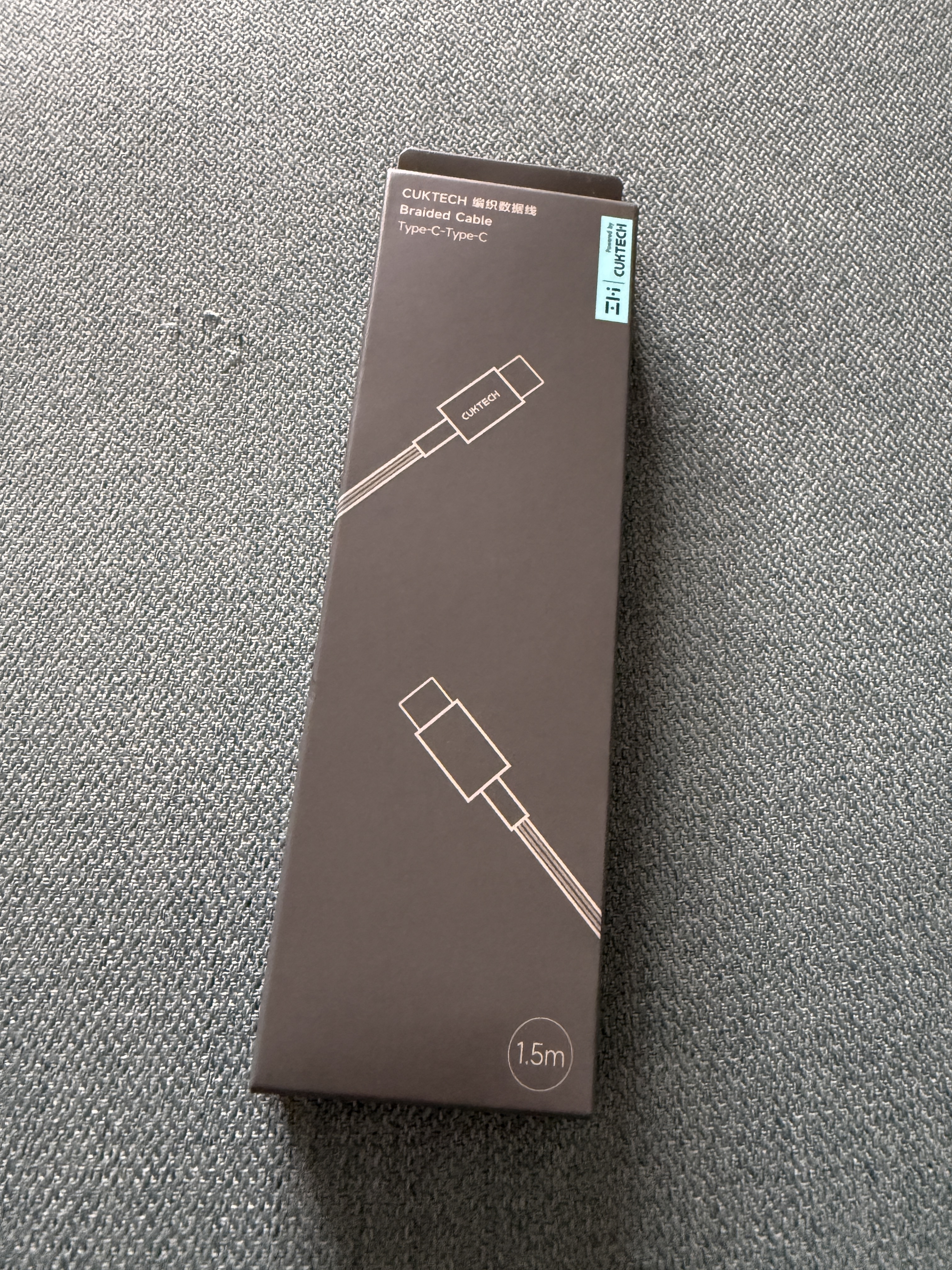CUKTECH酷态科苹果17/16充电线Type-C数据线PD60W快充线ctoc车载适用iPhone17ProMax平板iPad笔记本1.5米 实拍图