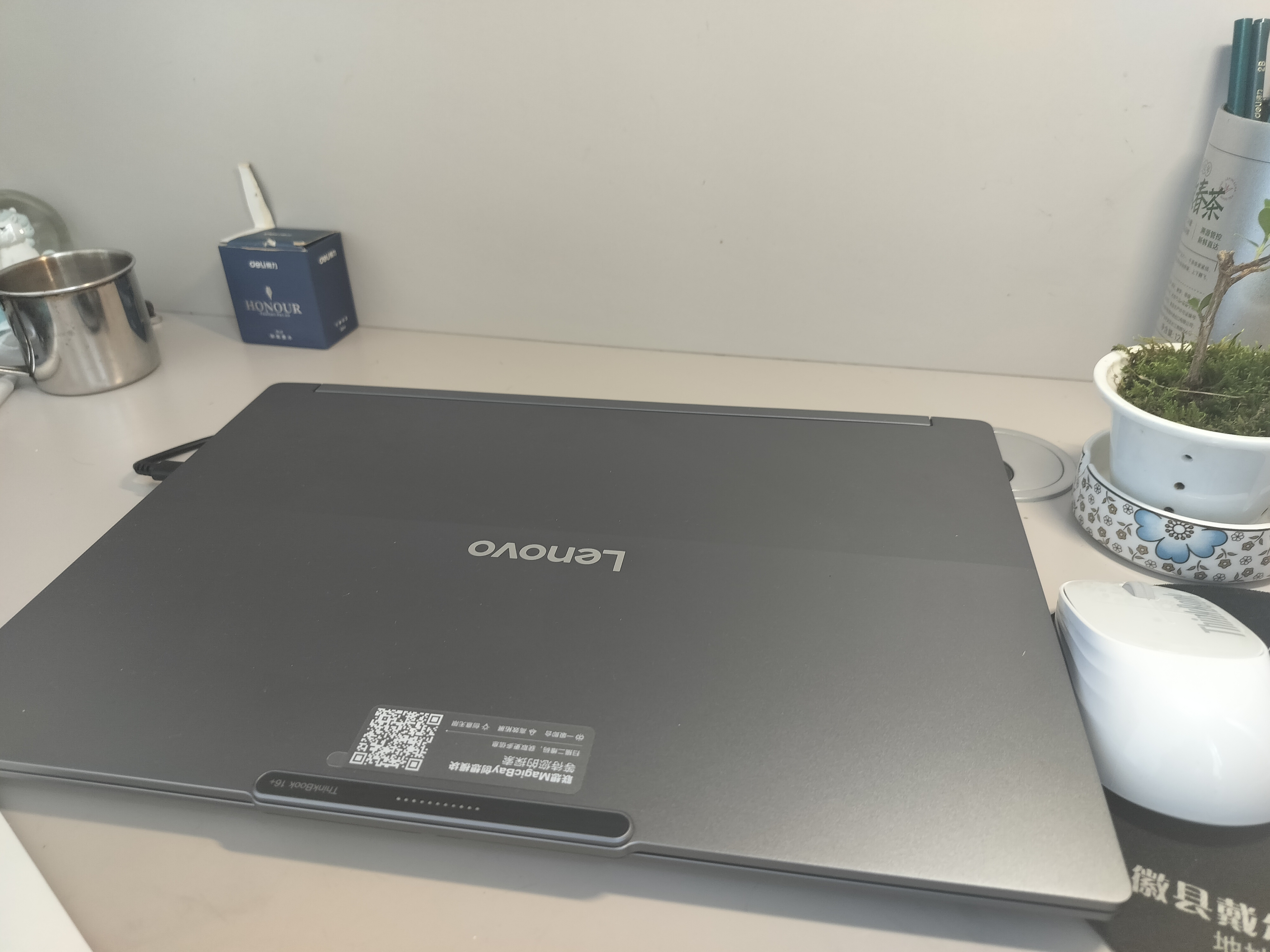 ThinkPad联想笔记本电脑ThinkBook16+ 2026 AI全能本 英特尔酷睿Ultra5 338H 32G 1T 3.2K 16英寸 月神灰 实拍图