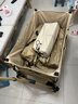 牧高笛（MOBIGARDEN）云际S聚拢四向折叠露营推车宽轮带刹车营地车 NX25689004 细沙黄 实拍图