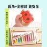 万乐途蒙氏早教玩具儿童1-3岁水果配对板数字钓鱼积木拼图宝宝益智玩具 实拍图