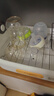 bebebus钻光奶瓶新生儿3-6个月防胀气ppsu婴儿仿母乳防呛偏心奶嘴300ml 实拍图