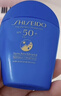 资生堂（SHISEIDO）蓝胖子防晒霜双支装 夏季清爽防水防汗防晒黑户外隔离防晒乳 礼物 实拍图