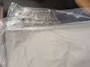 铭聚布艺（MINGJU）窗帘全遮光加厚窗帘布防晒遮阳帘灰色挂钩式1.7米宽*2.0米高1片 实拍图
