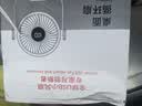 可得优遥控台式桌面定时风扇可悬挂长续航小型家用电扇学生办公室usb充电100档调节便携户外风扇 实拍图
