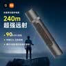 米家小米多功能手电筒破窗器割刀安全锤强光照明持久续航无级变焦 实拍图