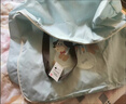 得力（deli）【加厚防水牛津布】幼儿园被子收纳袋 学生装被子的收纳袋PP150蓝 实拍图