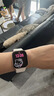 Apple/苹果 Watch S11 智能手表GPS款42毫米玫瑰金色铝金属表壳淡桃粉色运动型表带S/M MEUN4CH/B 实拍图