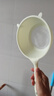 辛丛淘米神器洗米筛淘米盆细孔不漏米家用漏勺厨房洗水果洗菜沥水篮子 一勺多用【黄色】 实拍图