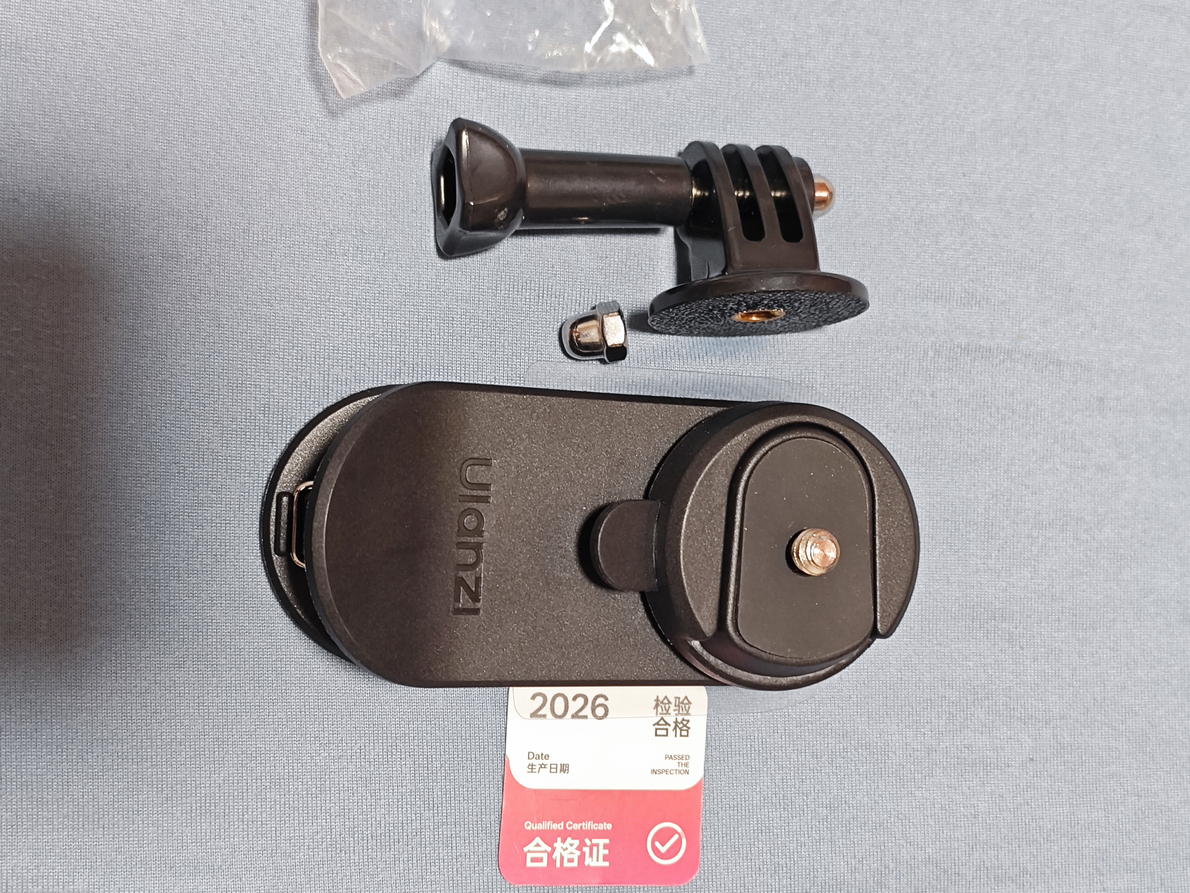 ulanzi优篮子 CK02 Cka运动相机快装背包夹套装大疆action5Pro 4 3配件gopro13 12快装板pocket4/3快拆 实拍图