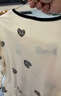 浪莎甜美睡衣女开衫套装韩版长袖可外穿家居服网红风宽松女家居服 L 实拍图