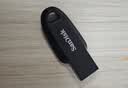 闪迪（SanDisk）128GB USB3.2 U盘 CZ550黑色 读速100MB/s 安全加密 数据恢复 学习办公电脑车载 高速大容量优盘 实拍图