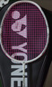 尤尼克斯（YONEX）羽毛球拍弓箭全碳素精准控制高磅进攻ARC8白已穿粉线26磅附手胶 实拍图