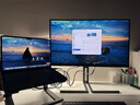 AOC 27英寸4K HDR400广色域 Type-C90W 自适应旋转感应 TUV硬件低蓝光 macmini节能办公显示器U27U3D 实拍图