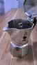 比乐蒂（Bialetti）经典单阀2杯份摩卡壶咖啡壶户外露营手冲便携式咖啡机 实拍图
