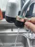 美的（Midea）水龙头过滤器家用厨房自来水净水器 活性炭12级精滤 可清洗 除氯除异味除垢 通用安装前置滤水器 6芯装【6年免换芯】活性炭增强版滤芯 实拍图