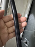 铸固 波纹管PE穿线软管塑料电线电缆冰箱线保护套耐磨线管抗压可开口波纹管软管  AD13（内径10）-25米 实拍图