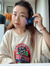 康佳（KONKA）美容仪面部提拉美颈仪脸部按摩仪颈纹法令纹提升神器颈部家用导入仪送女朋友生日礼物 顶配款蓝-4种模式+颈脸眼三用+3档恒温+精美颈霜 实拍图