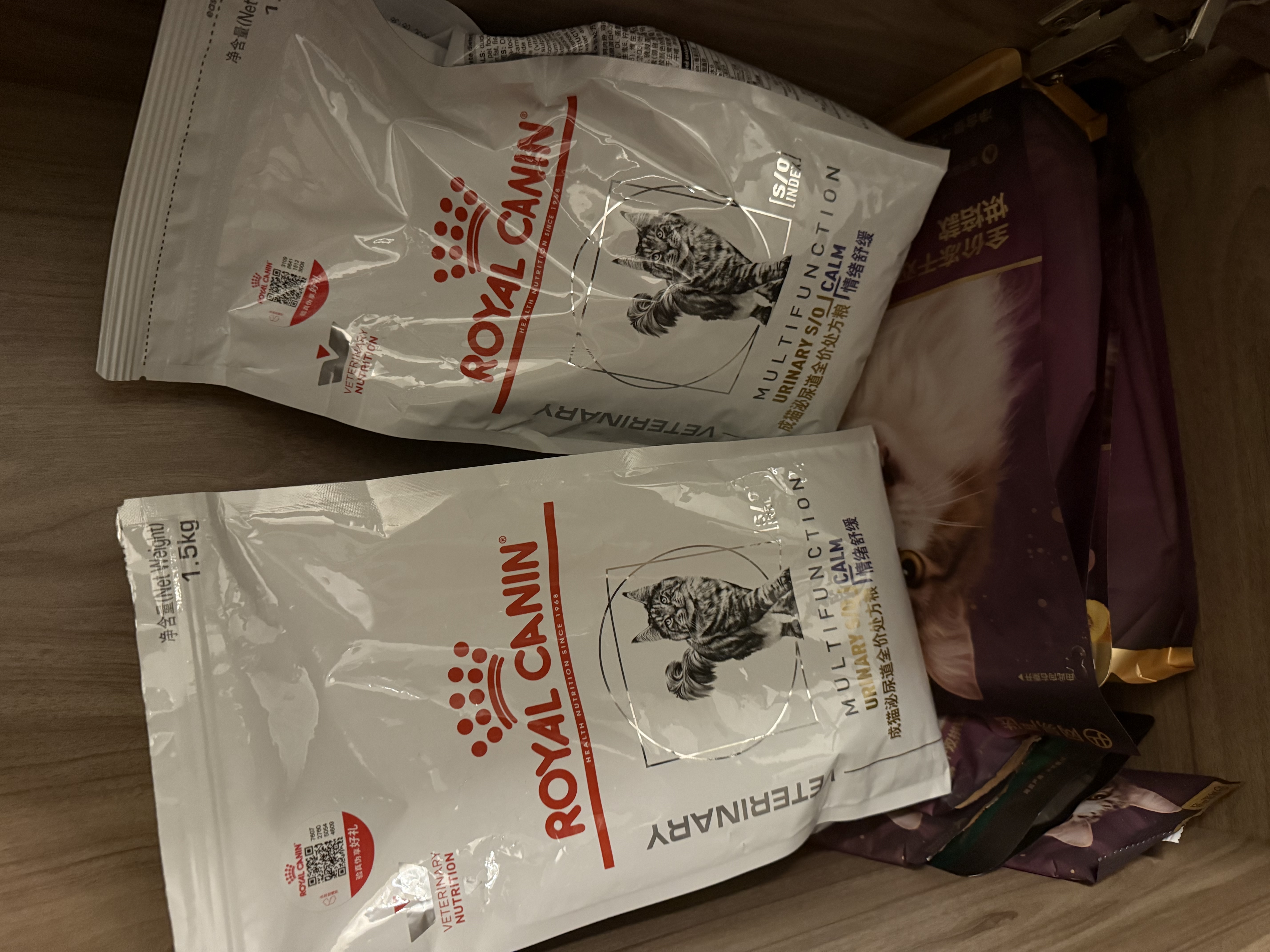 皇家泌尿道处方猫粮MUC34（情绪舒缓）稀释尿液成猫处方粮配方粮1.5KG 实拍图