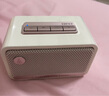 漫步者（EDIFIER）M130 高品质复古蓝牙便携音箱 桌面木质音响 立体声环绕 超长续航 精致礼盒 白桃 毕业礼物 实拍图