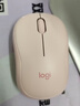 罗技（Logitech）M221轻音鼠标 无线鼠标 办公鼠标 对称鼠标 带无线微型接收器 茱萸粉 实拍图
