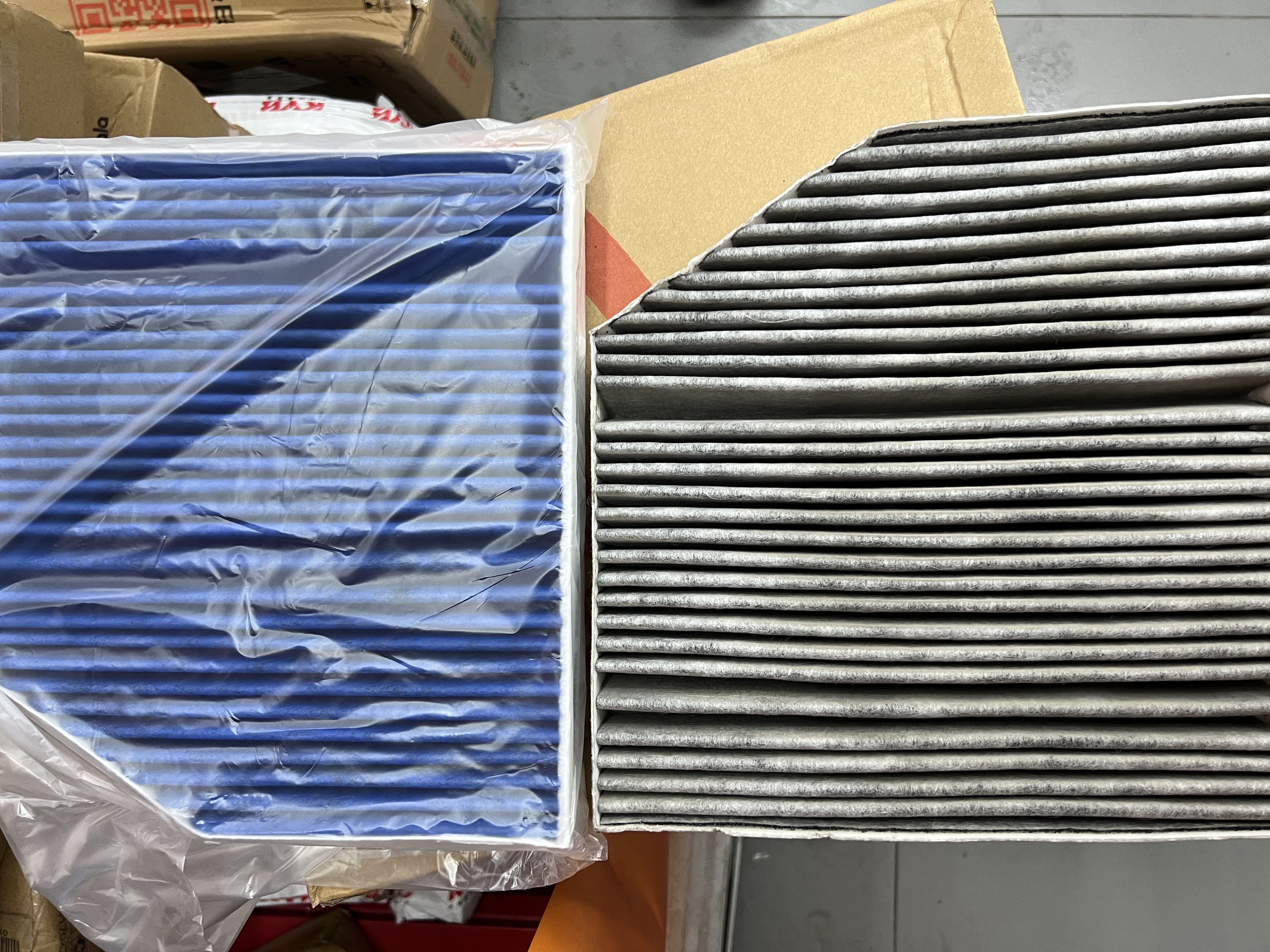 科德宝PM2.5蓝肺空调滤清器芯BL959A适用奔驰C级E级C260L E300L GLC260 实拍图