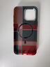 巴蒂尼 山与星河适用iPhone17ProMax手机壳高级感苹果16Pro磁吸凯夫拉纹理15超薄防摔14手机套13男女 红绿格纹【夜光磁吸硬壳】铝合金镜框 iPhone 15 Pro Max 实拍图