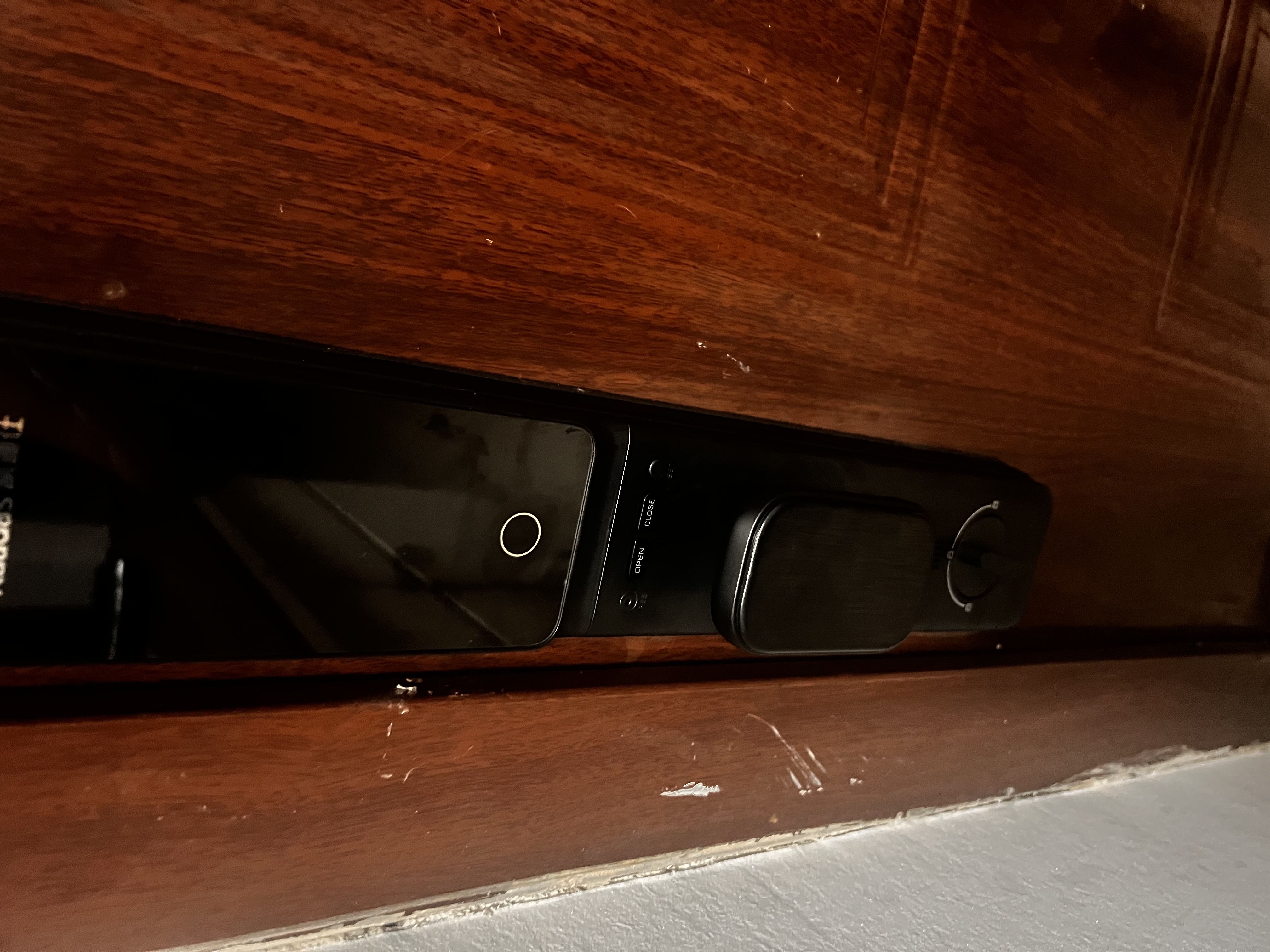 凯迪仕（KAADAS）智能门锁 3D人脸识别可视猫眼大屏指纹锁全自动 Q20F Pro V2 实拍图