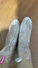 KOOGIS一次性脚套足膜套带固定贴100只护理足疗袋泡脚试鞋足套塑料脚套 实拍图