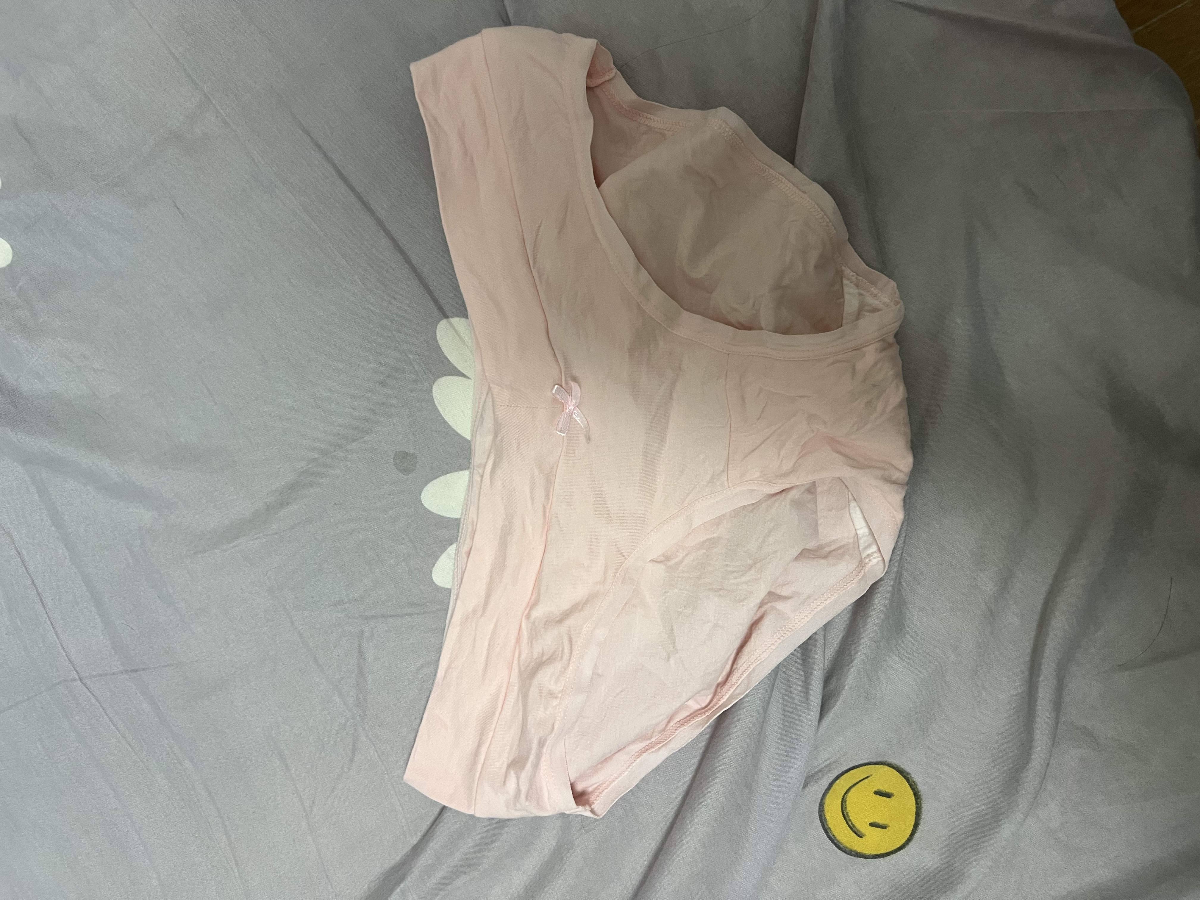 十月结晶孕妇内裤低腰棉孕早中期孕晚期低腰孕产妇女托腹内裤4条装 L码 实拍图