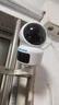 奥克斯1200万像素摄像头监控无线wifi网络高清夜视监控器360度无死角带夜视全景云台家用AI监控手机远程 实拍图