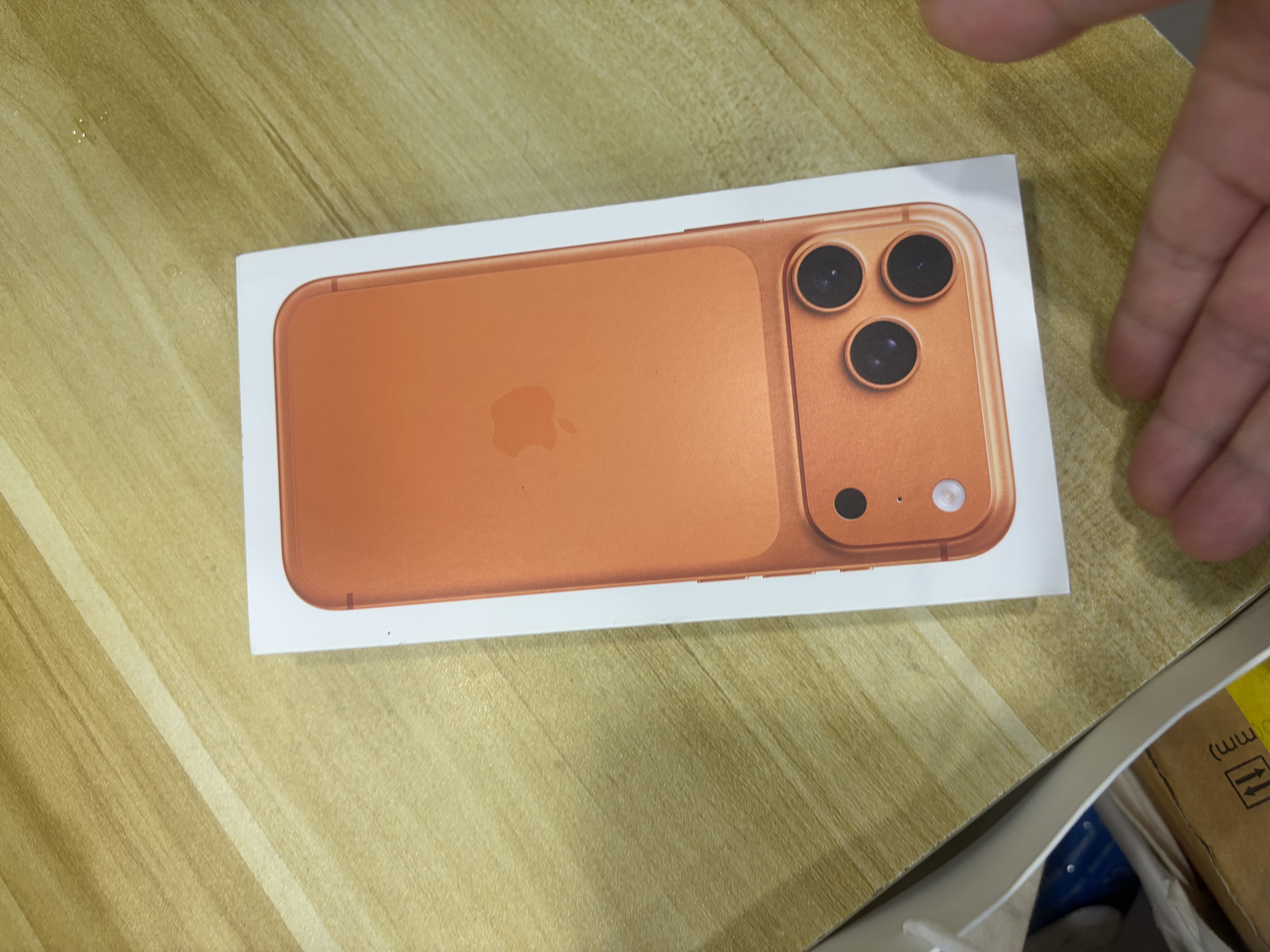 Apple/苹果 iPhone 17 Pro Max 256GB 星宇橙色 支持移动联通电信5G 双卡双待手机 实拍图