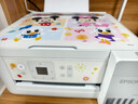 爱普生（EPSON）【6代新品】L4356墨仓式彩色无线AI学习打印机一体机家用/办公  L4266升级版(自动双面 液晶屏 白) 实拍图