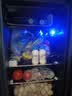 先科（SAST）冰吧冷藏柜 欧式恒温红酒柜办公室酒店家用电冰箱迷你小型单门电竞茶叶保鲜柜展示留样饮料药品柜 135T 黑胆（冷藏+微冷冻+蓝光灯+带锁） 实拍图