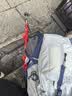 骆驼山栖户外登山包双肩包大容量便携露营徒步背包男女防泼耐磨书包 A1W3QJ111D，银灰，赠防雨罩 轻量升级版 轻感背负 实拍图