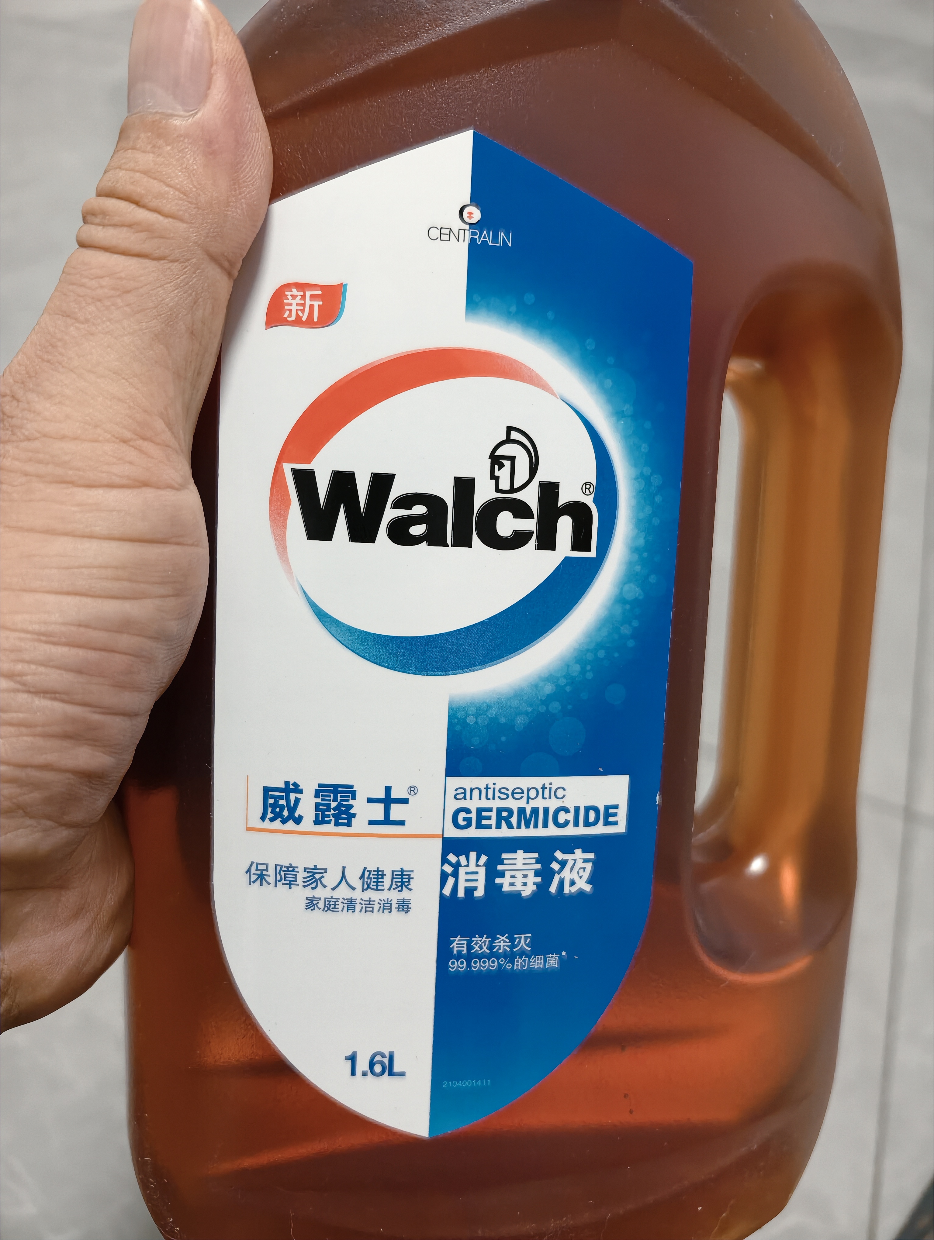 威露士（Walch）消毒液1.6L衣物除菌液家居杀菌除螨非84酒精灭甲流感病毒消毒水 实拍图