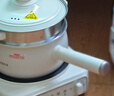 美的（Midea）电煮锅 小电锅 电蒸锅 电火锅 电热锅 分体式可拆洗 2.6L学生宿舍多功能锅 泡面锅 XZC2061 配蒸笼 实拍图