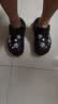 卡骆驰（CROCS）新款泡芙洞洞鞋休闲厚底送女士礼物001黑色 36-37 实拍图