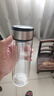 【京东物流配送】高硼硅双层玻璃杯大容量泡茶杯水杯子茶水分离杯 【双层加厚】茶杯350ml1只 实拍图