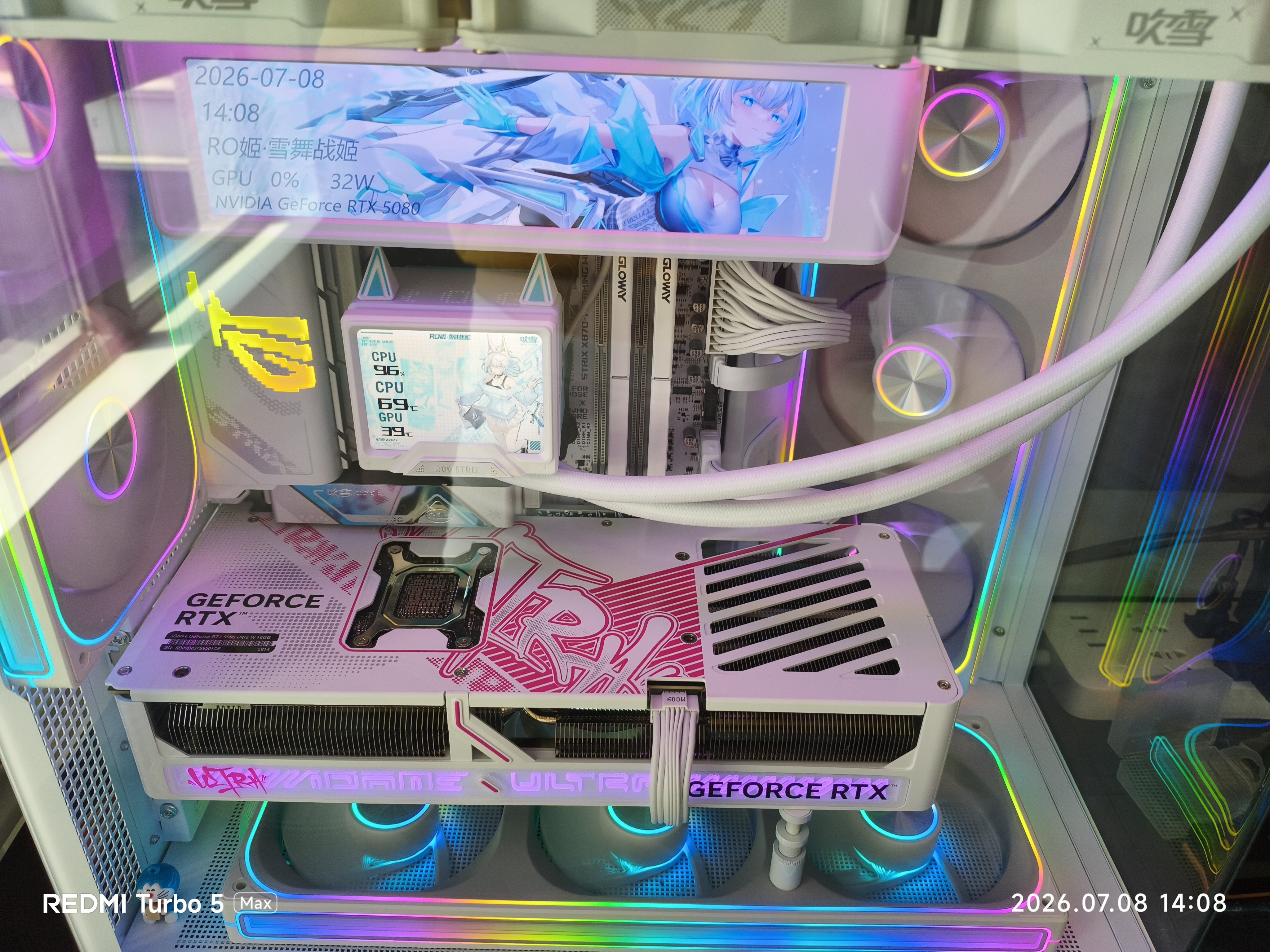 ROG STRIX X870-A GAMING WIFI S主板+AMD 锐龙7  9800X3D CPU  主板+CPU套装 实拍图