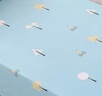 云瑾100%纯棉床单单件学生宿舍单人被单全棉斜纹格子 美好心情 120cm*220cm 适用于0.9米床 实拍图