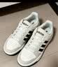 adidas ENTRAP美式校园风运动少年感复古篮球风板鞋男女阿迪达斯   白色/黑色/矾土棕   40.5 实拍图