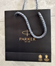 派克（PARKER）钢笔 签字笔 办公自用送礼生日礼物 威雅XL经典黑金夹墨水笔+小墨水礼盒 实拍图