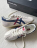Onitsuka Tiger鬼塚虎男鞋 慢跑鞋透气轻便男女款运动休闲鞋RUNSPARK 白色/藏青色(1183B480-107) 39 实拍图