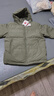 坦博尔【店铺推荐】新款连帽羽绒服男短款宽松休闲冬装外套TF236353 深铬绿 XL (180) 实拍图