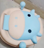 世纪宝贝（babyhood）儿童马桶坐便器 婴幼儿便盆男女宝宝小孩座便器尿桶抽屉便糟 蓝色 PU软垫 实拍图