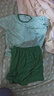 京东京造儿童睡衣夏季桉树皮衣服10A抗菌棉家居服超薄套装男女童装森林绿 实拍图