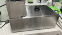 三鼎 电炸炉商用油炸锅油炸机油条机电炸锅油炸炉炸串机油条薯条机小吃设备 10L【定时+定温+超温断电】单缸单炸蓝|+盖 实拍图